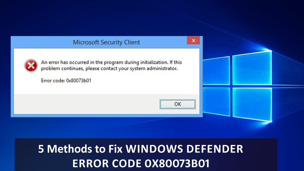 windows error code repair tool